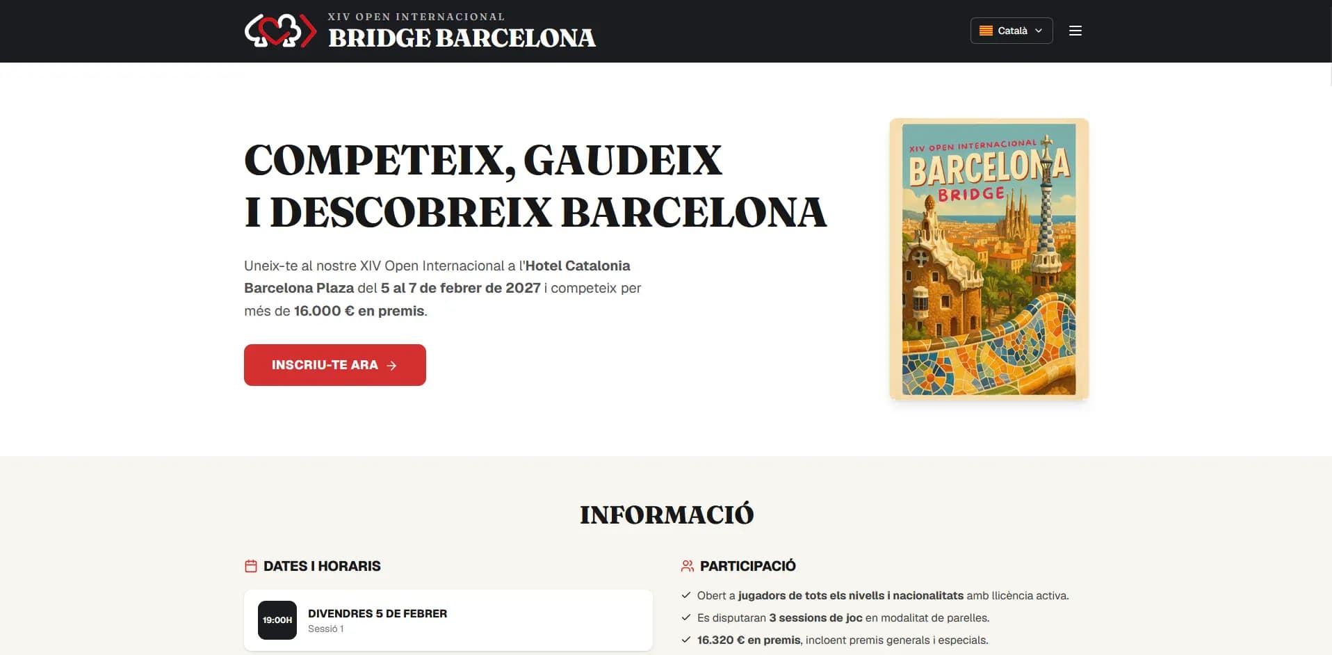 Captura del proyecto Bridge Barcelona